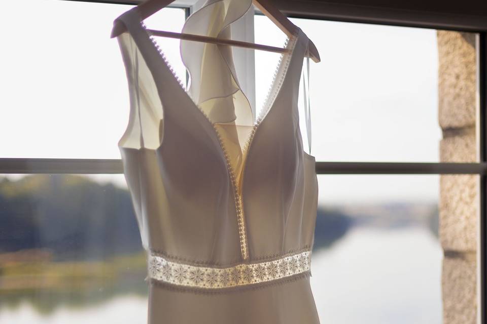 Préparatifs de la mariée