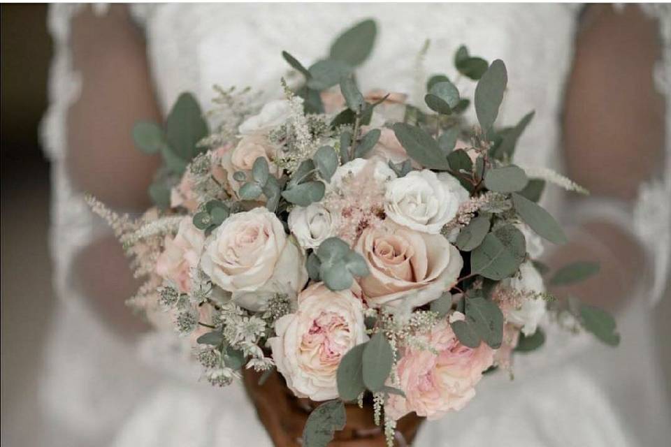 Bouquet de mariée sophistiqué