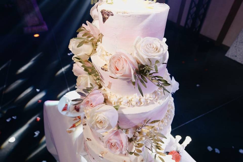 Ornement florale Wedding cake