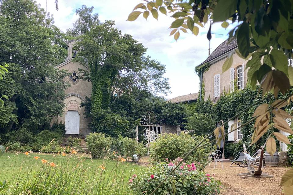 Le parc et la chapelle