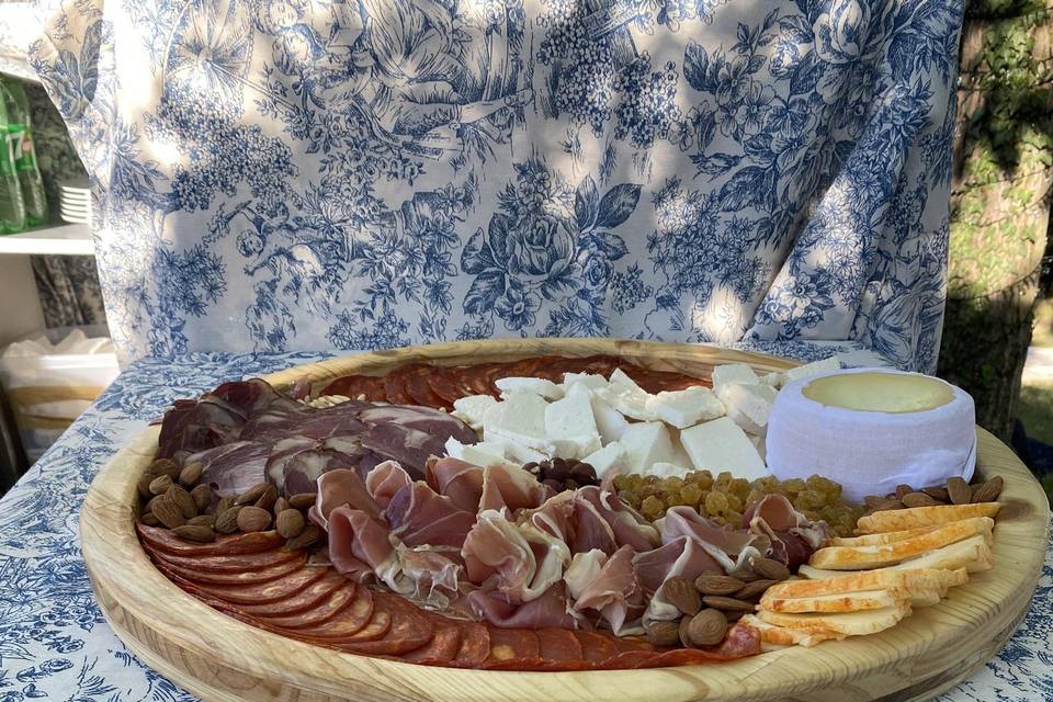 Plateau charcuterie fromages