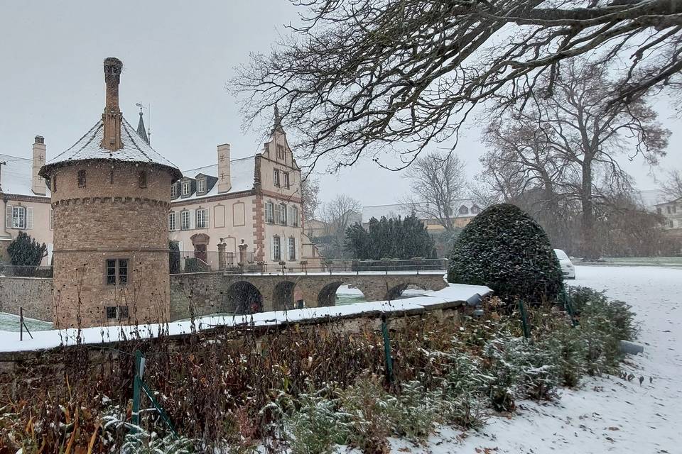 Château d'Osthoffen Hiver