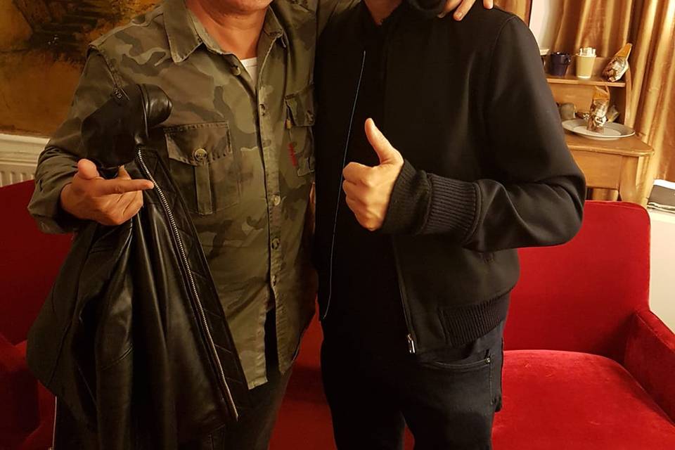 AVEC SON POTE GAD ELMALEH