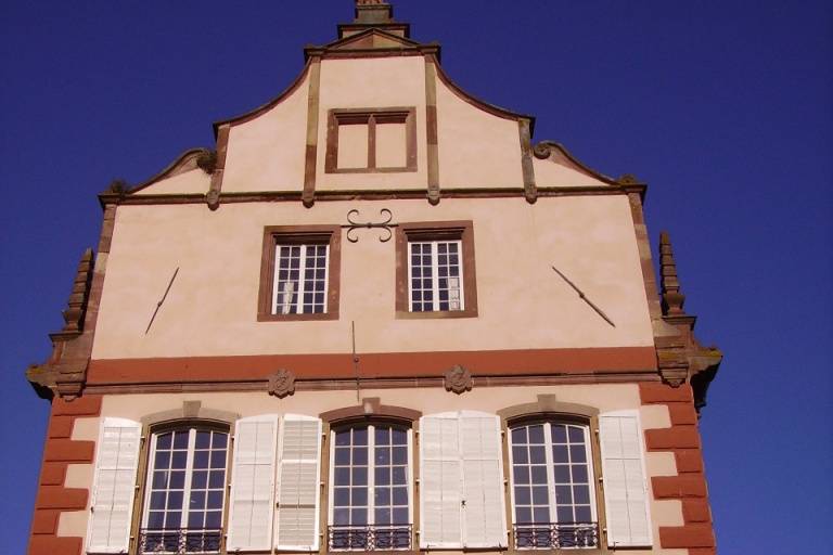 Pignon est chateau d'Osthoffen