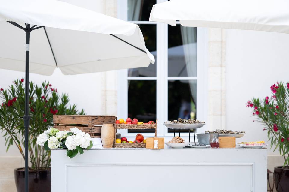 Cocktail terrasse Château