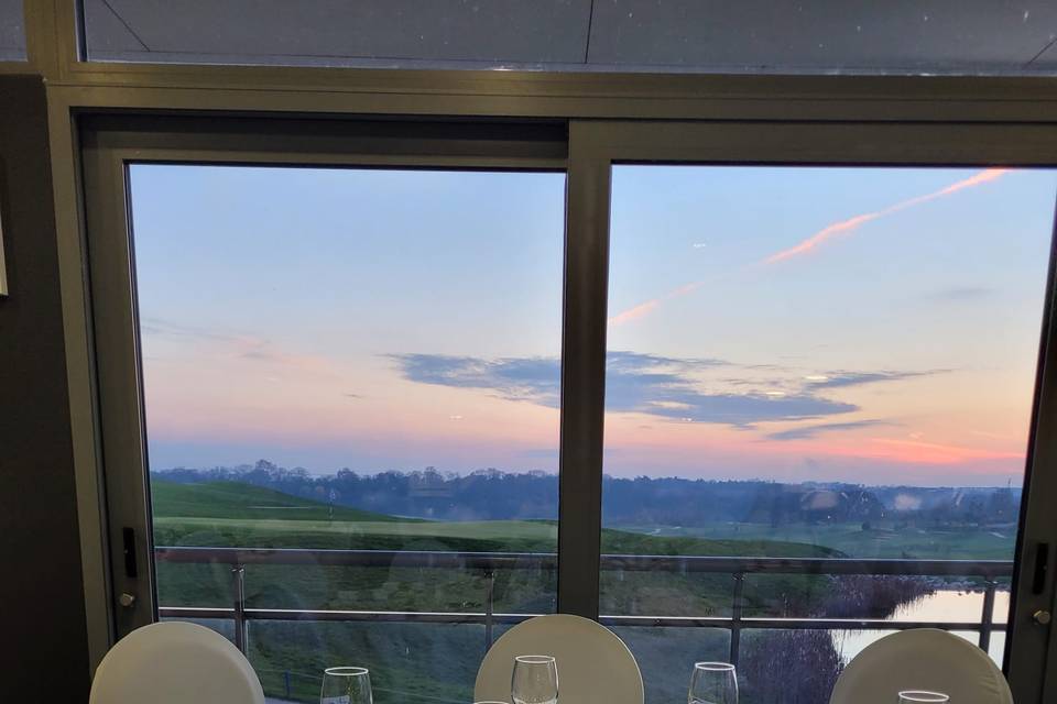 Vue depuis le restaurant