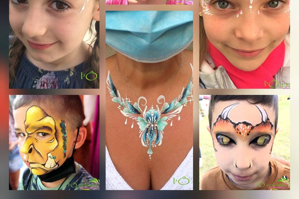 Maquillage d'animation