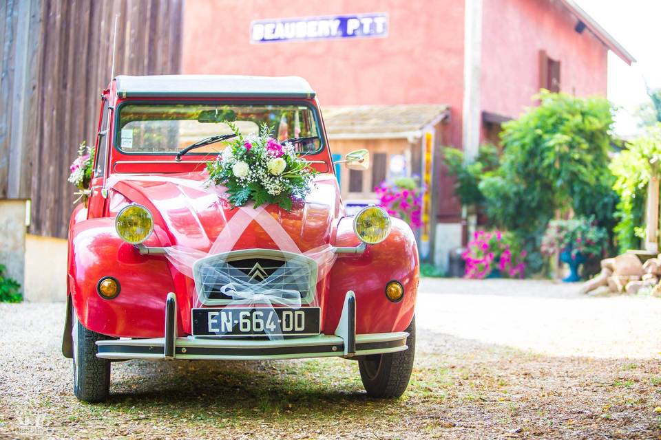 Voiture des mariés