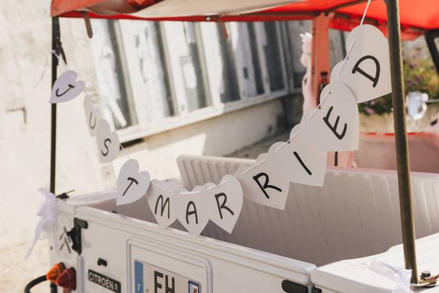 Véhicule des mariés