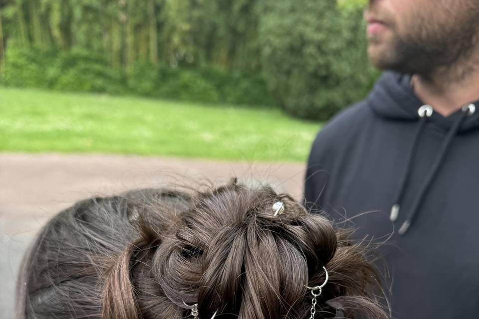 Chignon, enfants