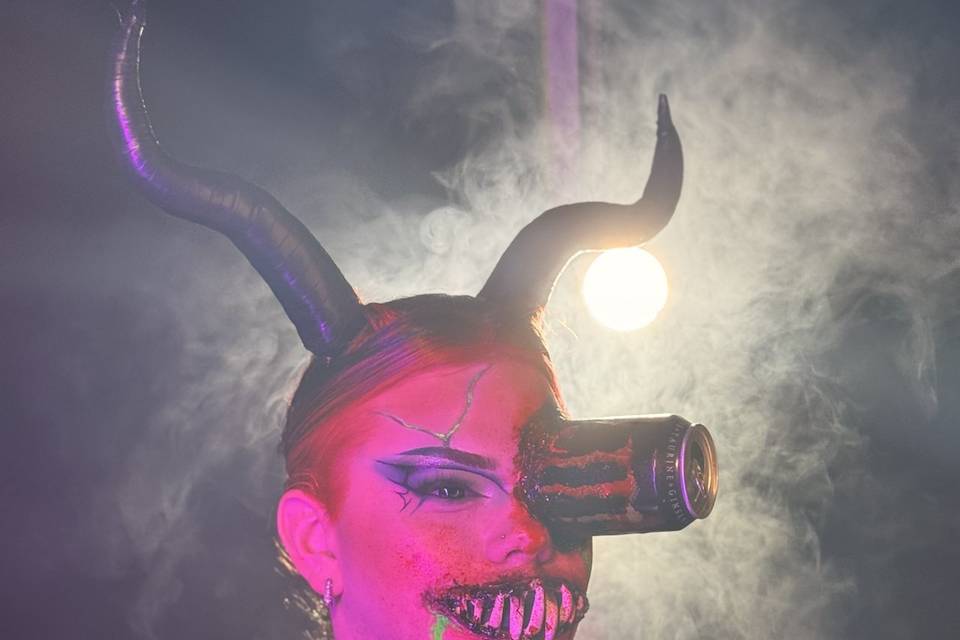 Maquillage Halloween artistiqu
