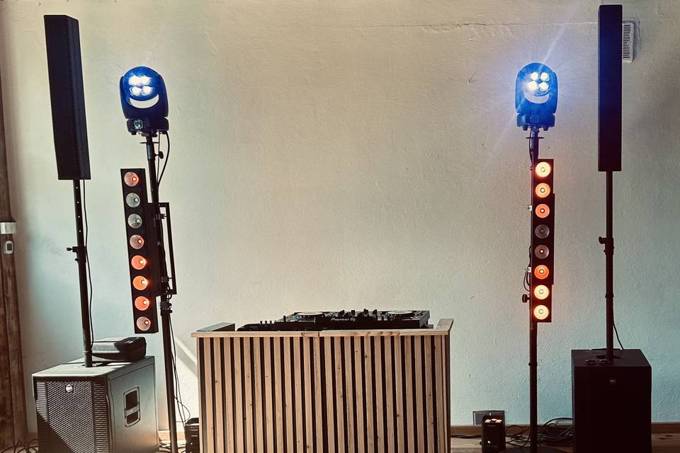 Scénographie élégante et vintage