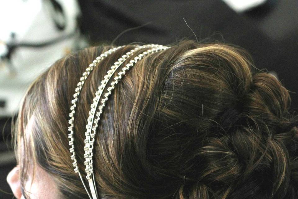 Chignon mariée 2