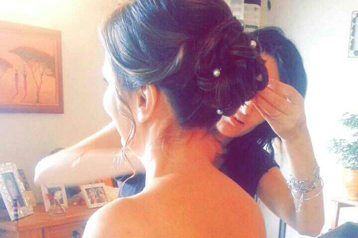 Chignon mariée