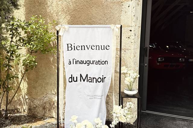 Panneau Bienvenue