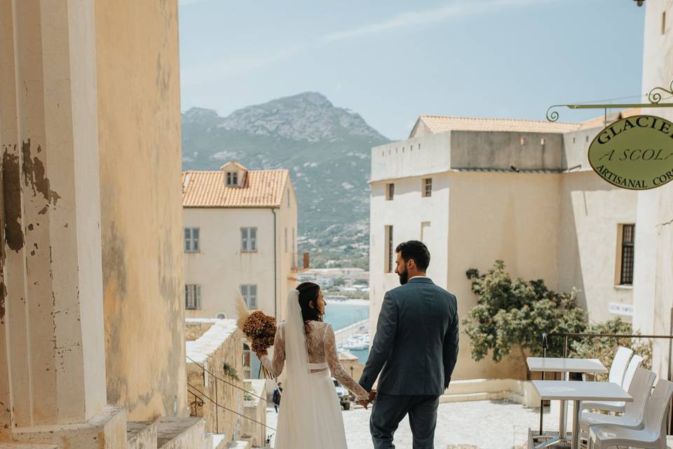 Mariage à Calvi, Corse