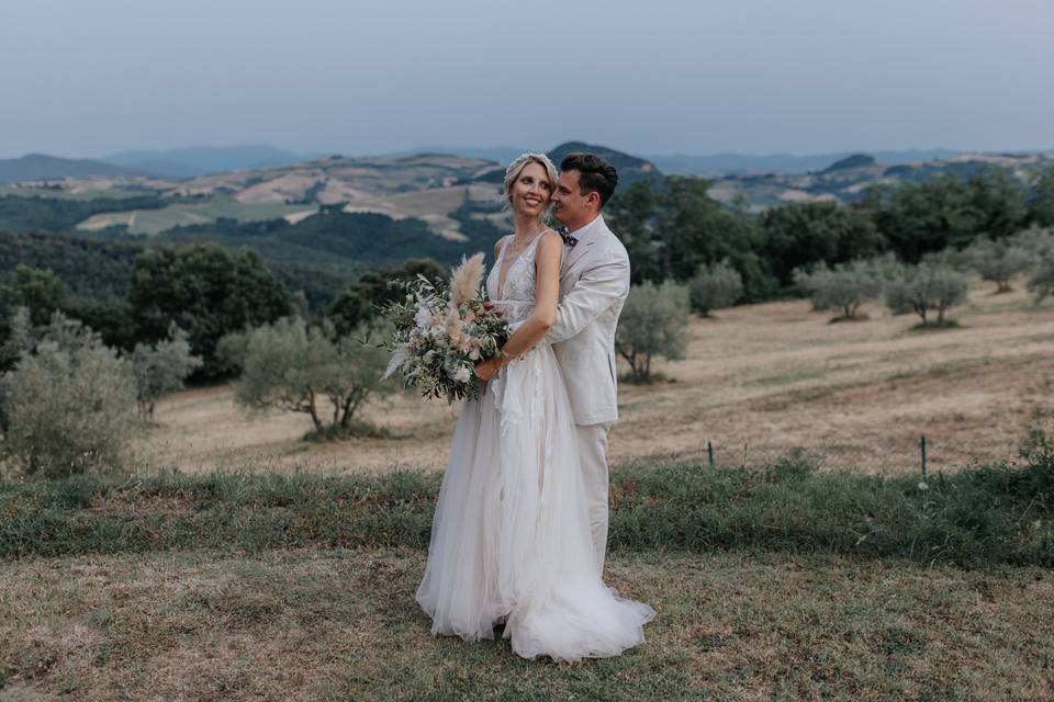 Mariage à Ulignano, Italie