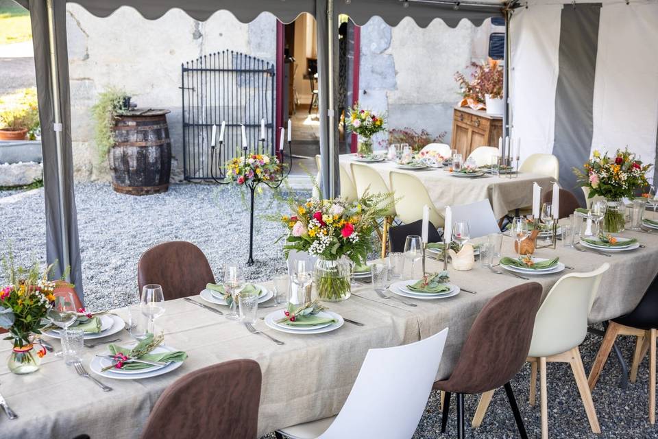 Tables en exterieur