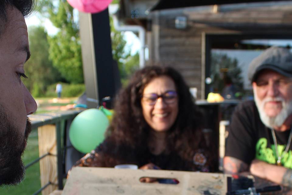 Animation caricature mariage