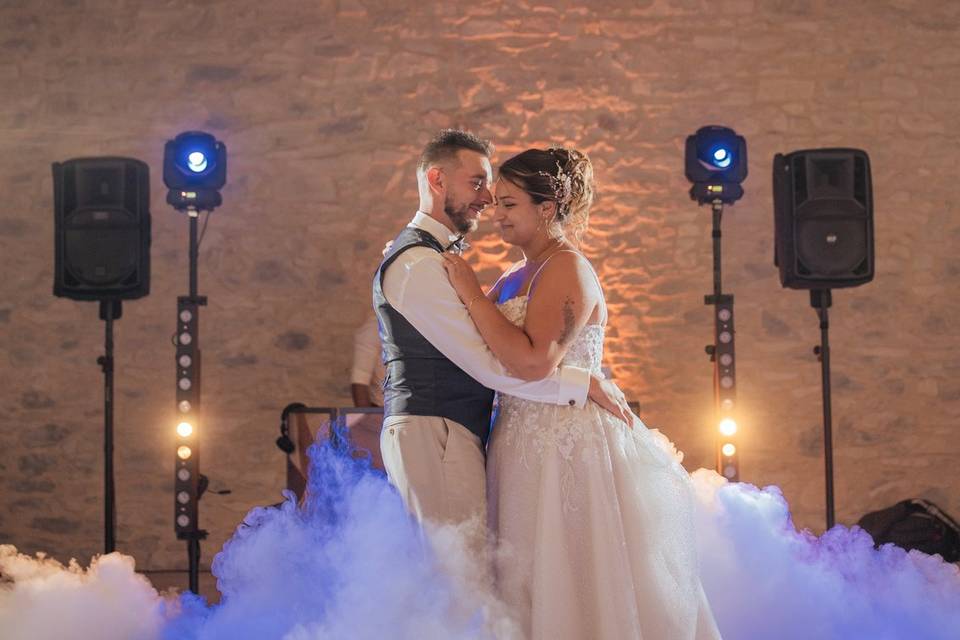 Fumée lourde bal