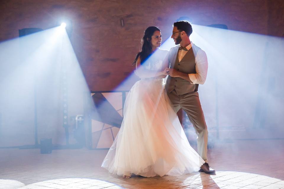 Ouverture de bal lumiere