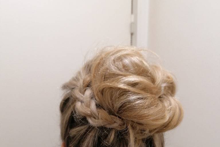 Chignon haut souple