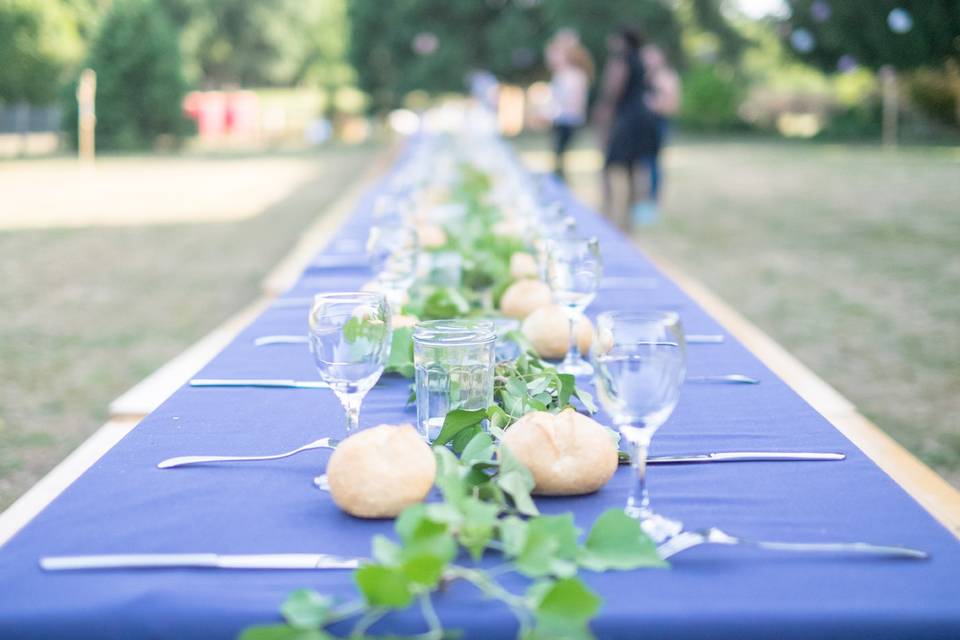 Mariage Charente garden party