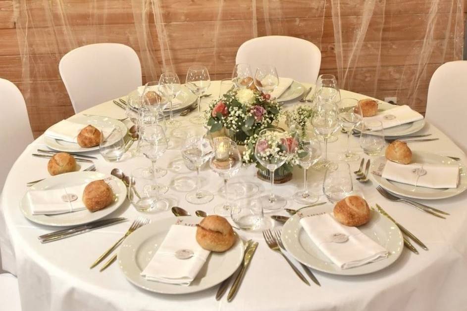 Table des mariés
