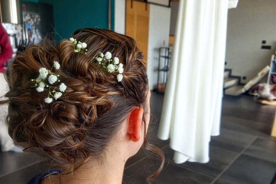 Chignon mariée