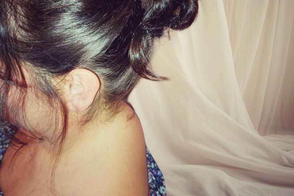 Chignon haut