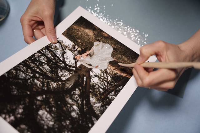 Photo glitter