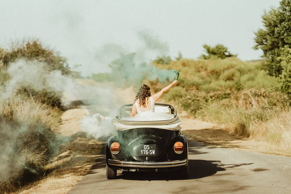 Voiture de mariage