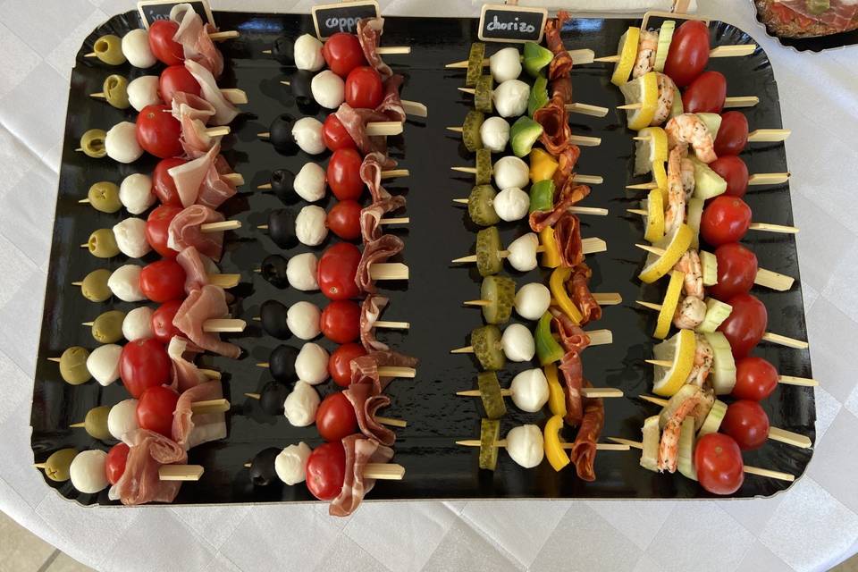 Plateau brochettes