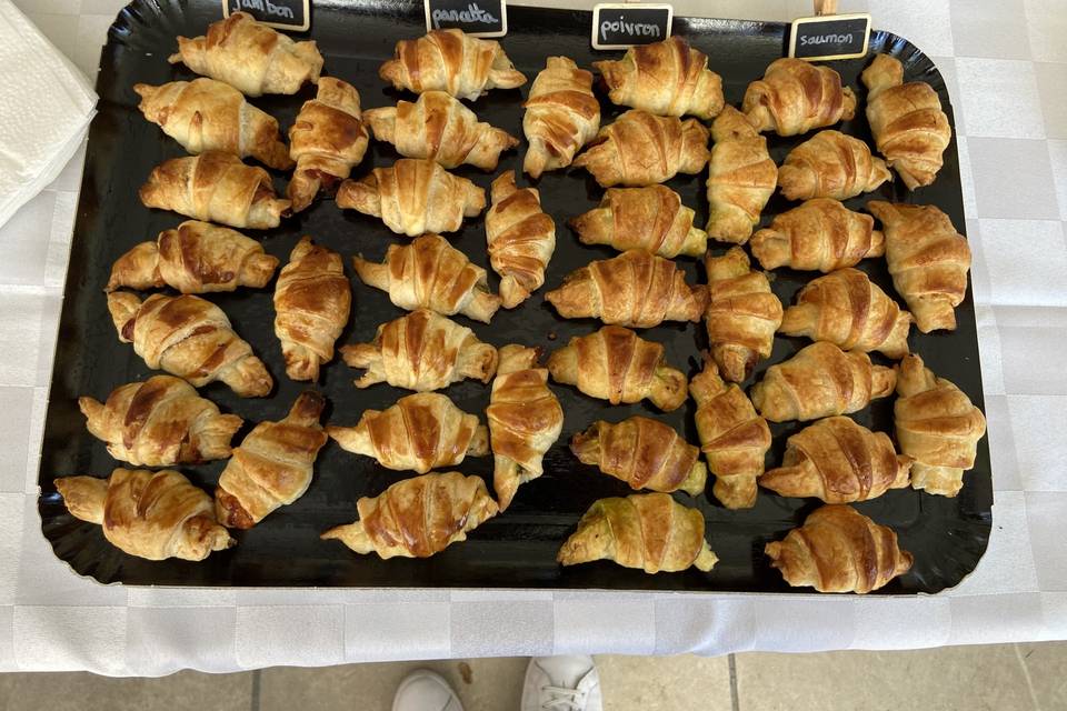 Plateau feuilletés