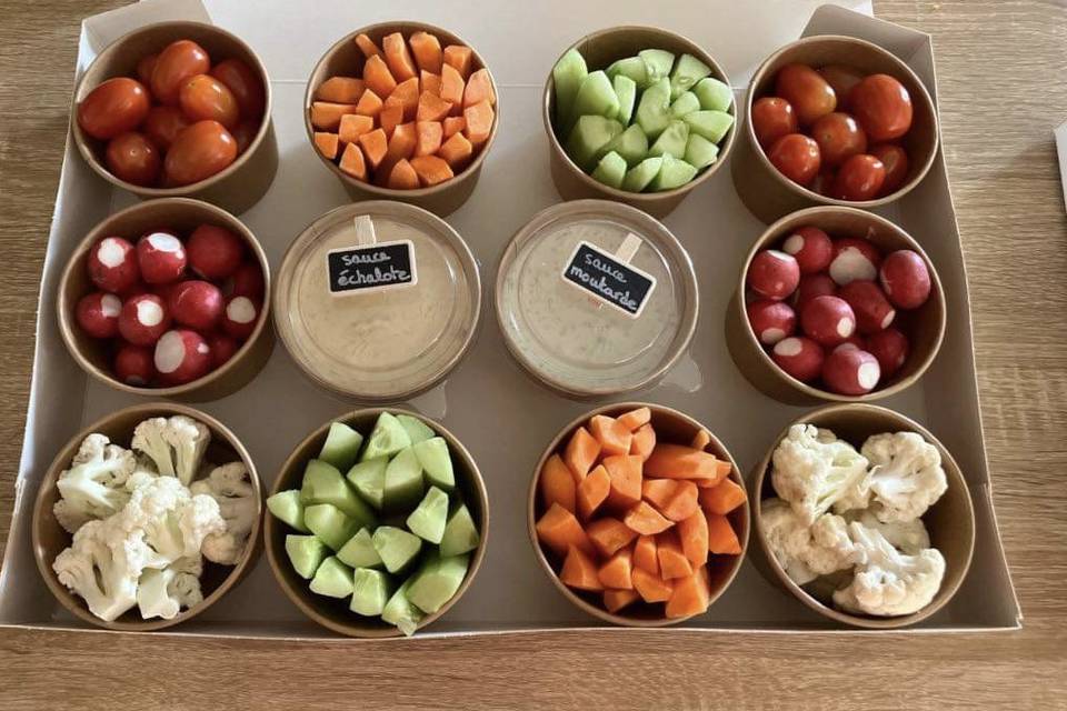 Plateau crudités