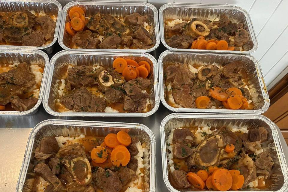 Osso bucco et risotto