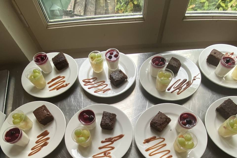 Assortiment mini desserts
