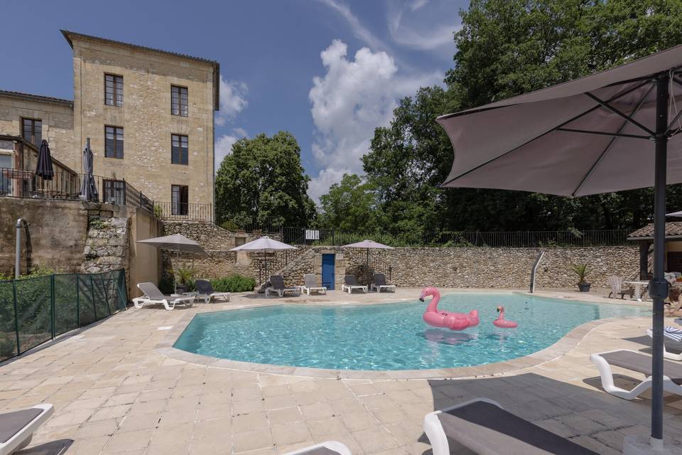 Espace piscine
