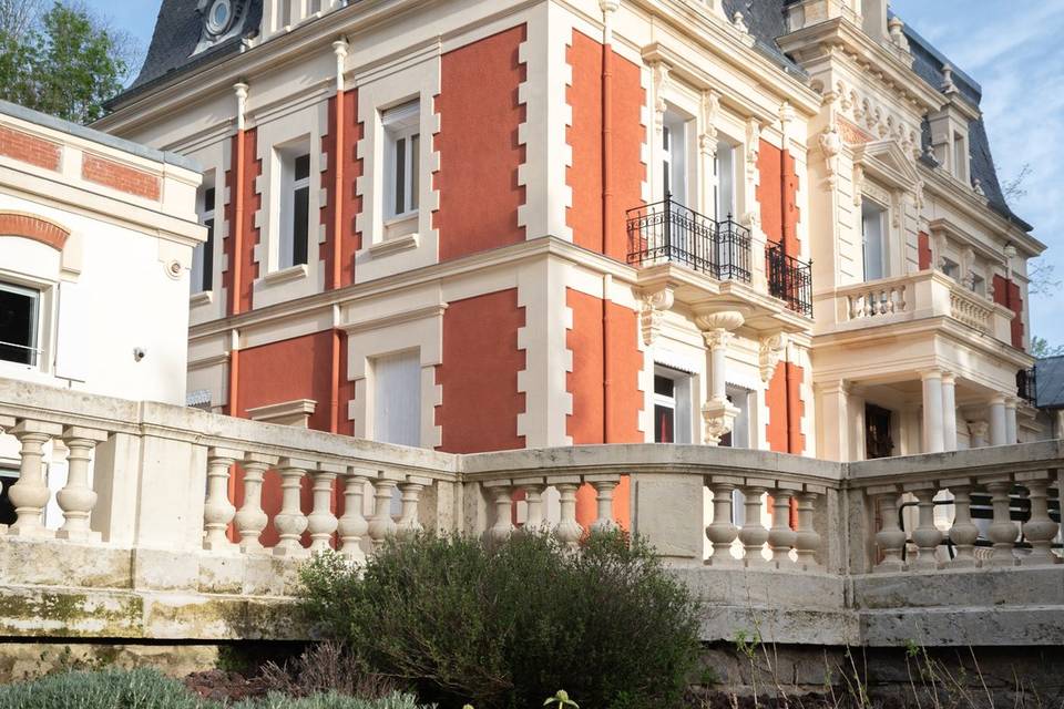 Château fleuri