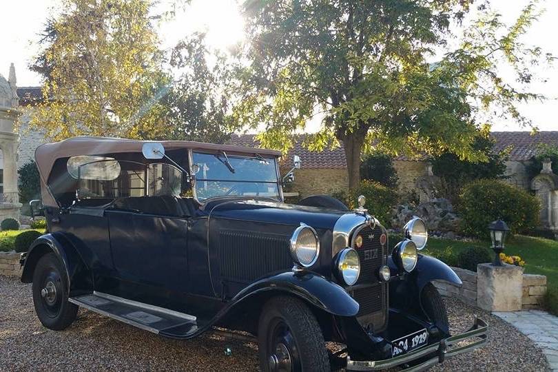 Voiture en exposition