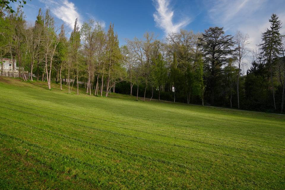Parc pour la cérémonie