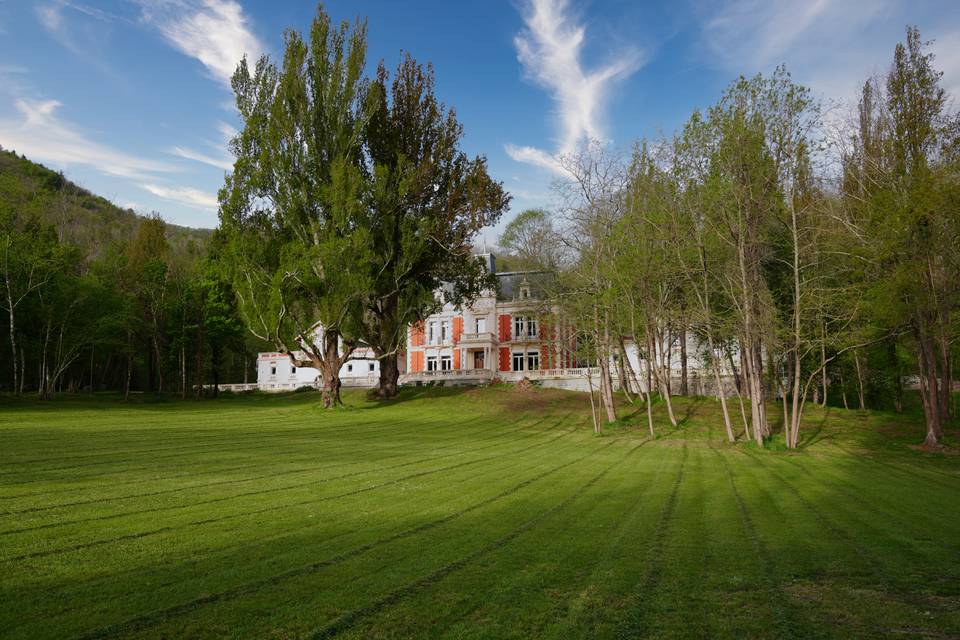 Parc pour la cérémonie