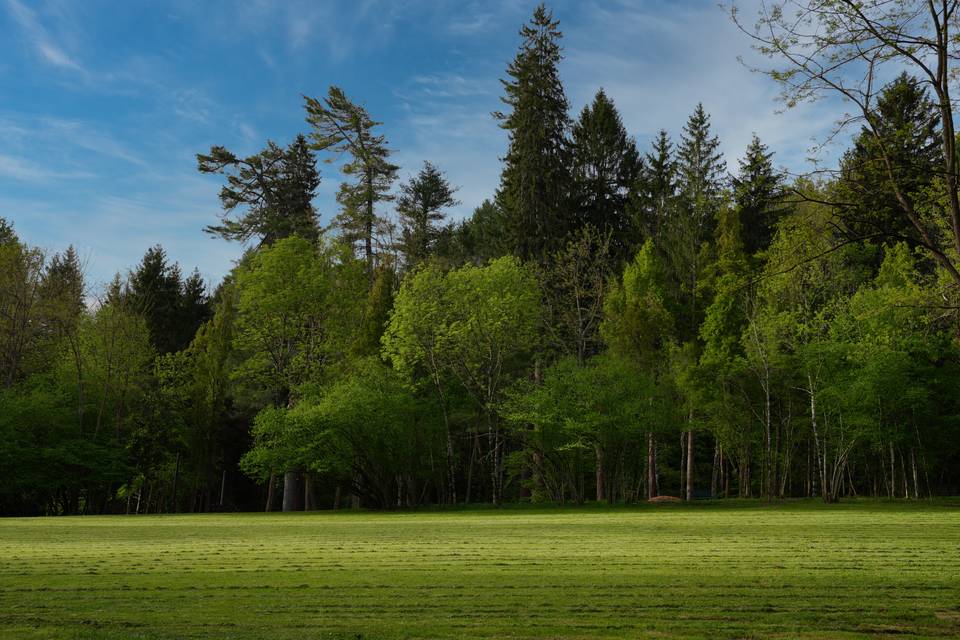 Parc pour la cérémonie