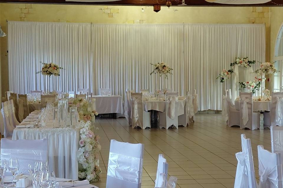 Disposition /decoration salle