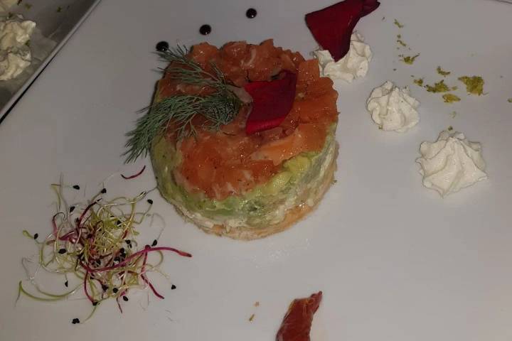 Tartare de saumon