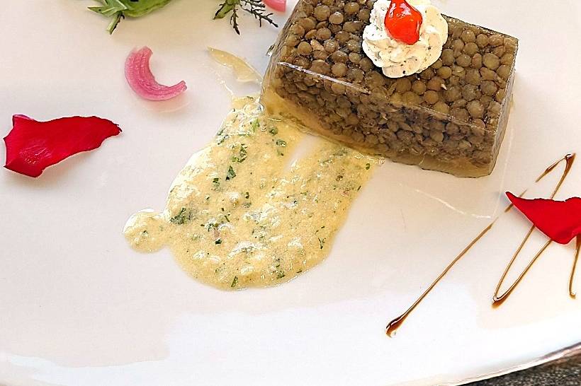 Pressé de lentilles