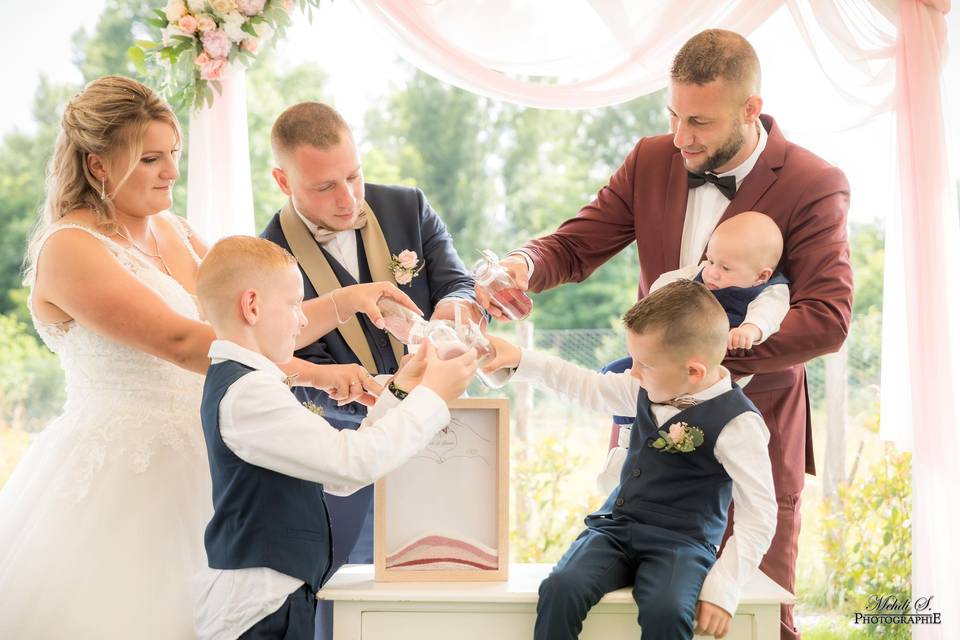 Châtelneuf  Mariage. Félicitations à Lucile et Justin