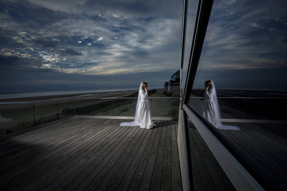 Magique mariée novotel touquet