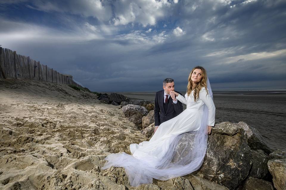 Poses du soir plage le touquet