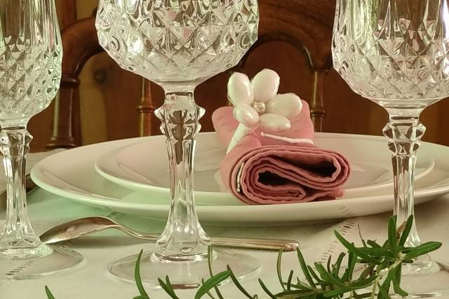 Rond de serviette marguerite